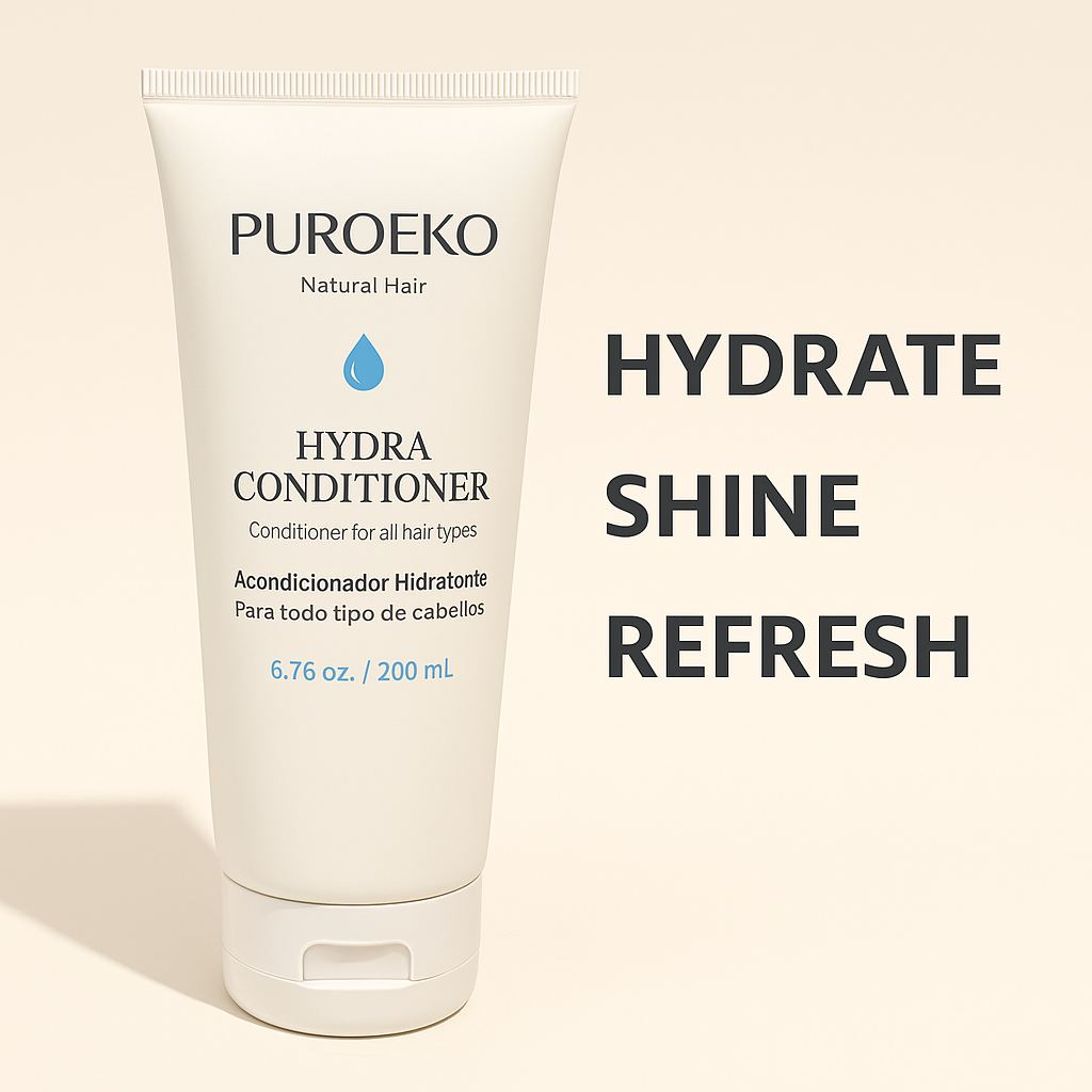 Ingredient label of PUROEKO Hydra Conditioner, sulfate-free