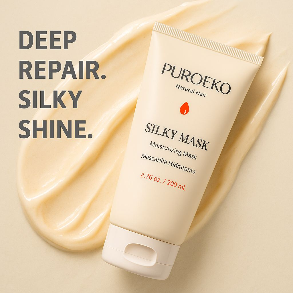 Ingredient label of PUROEKO Silky Mask